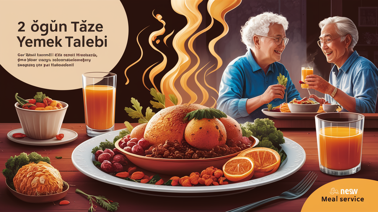 2 Öğün Taze Yemek Talebi